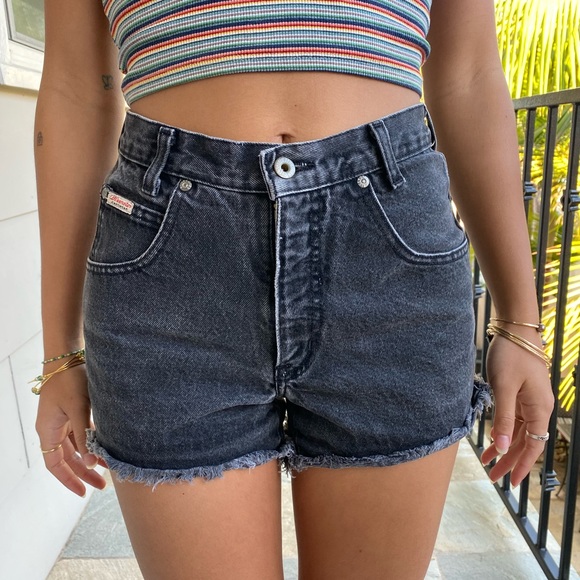 Blue Notes Jean Shorts - Picture 1 of 4